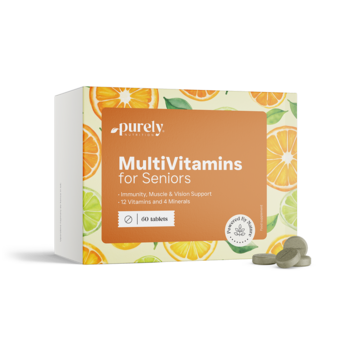 Multivitamen voor ouderen, 60 tabletten