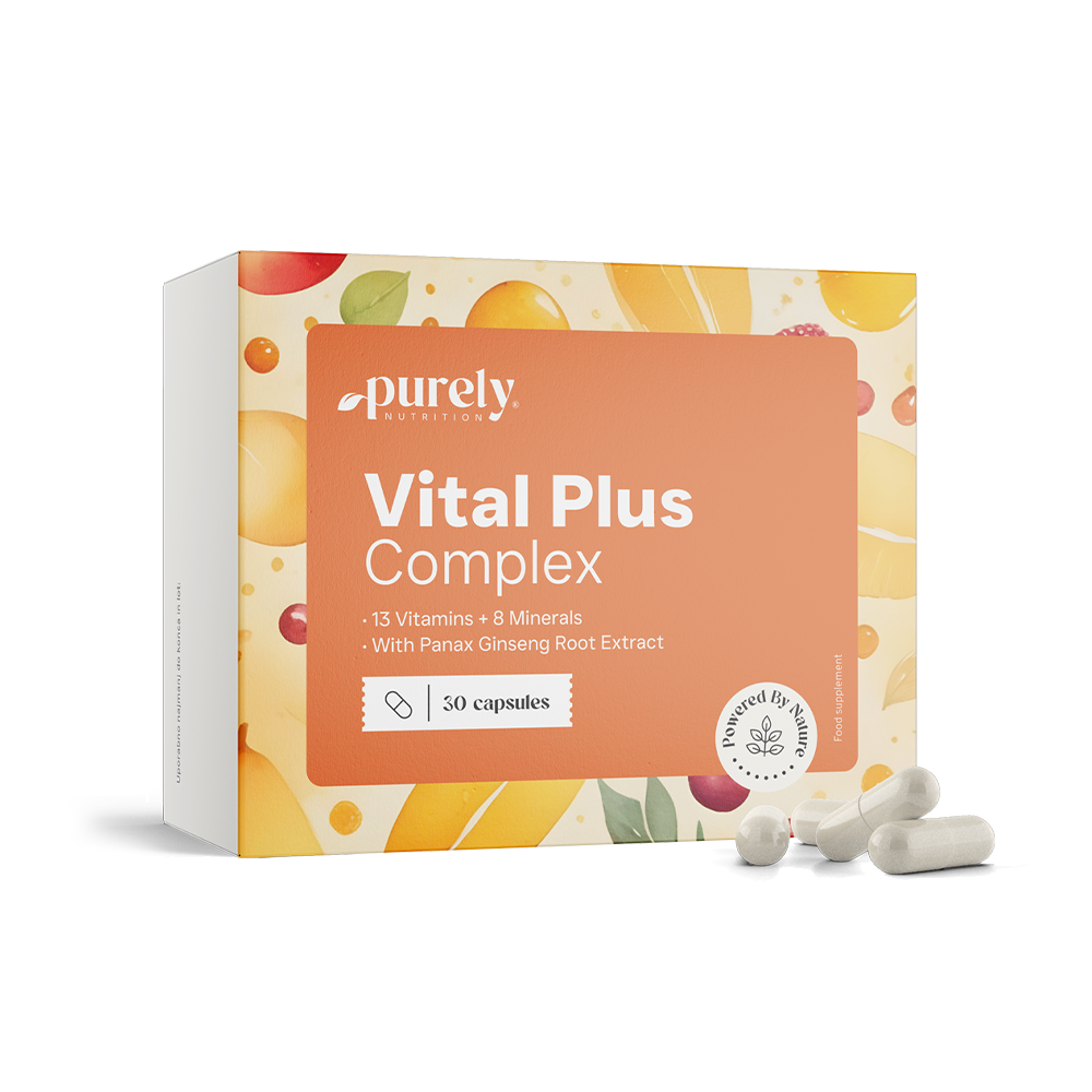 Vital Plus Complex - multivitaminen en mineralen met ginseng.