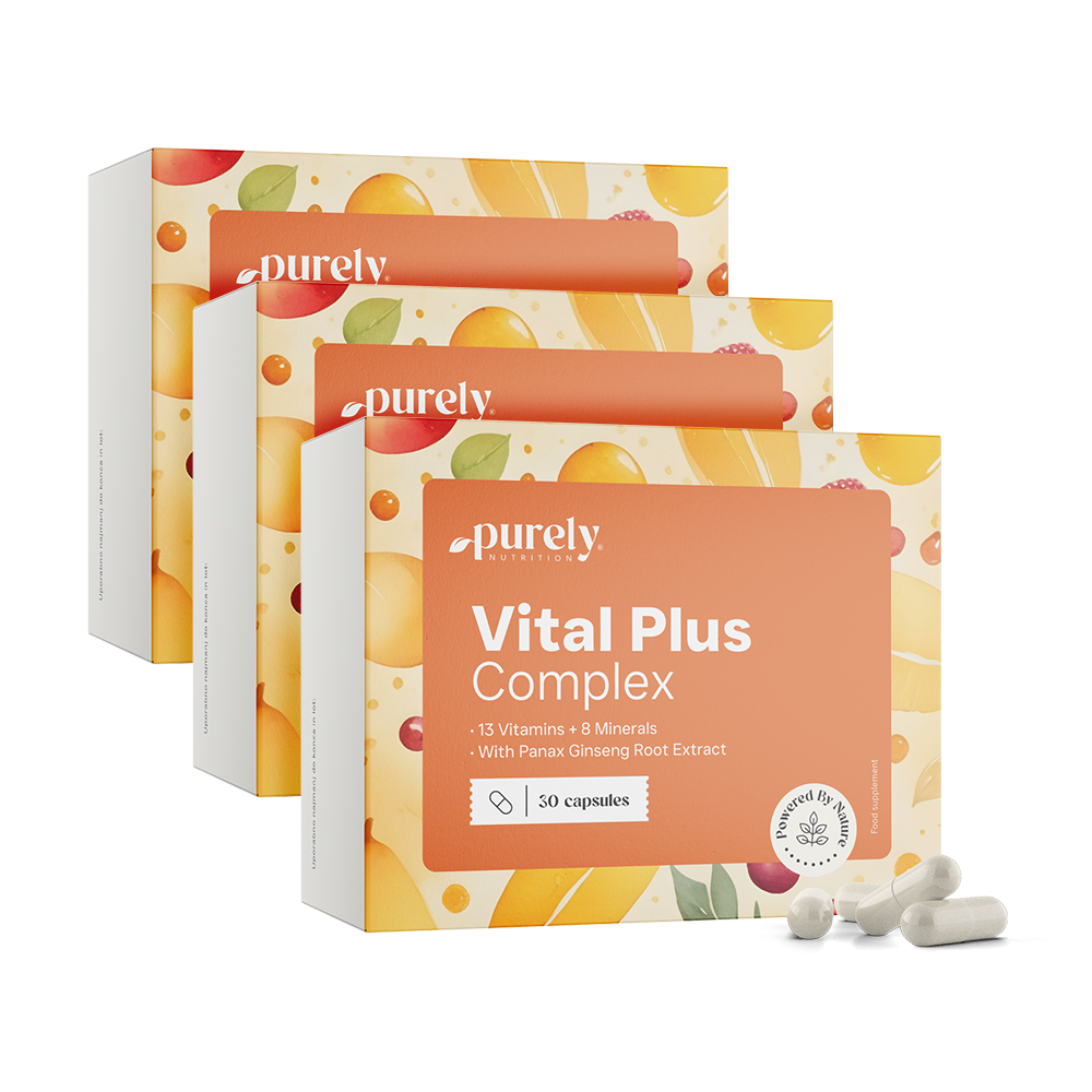 Vital Plus Complex – multivitaminen en mineralen met ginseng