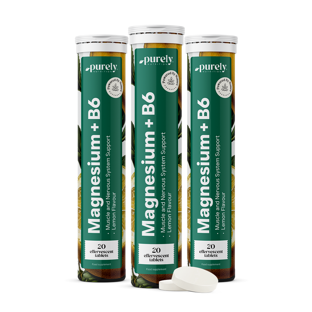 Magnesium + vitamine B6 – bruistabletten