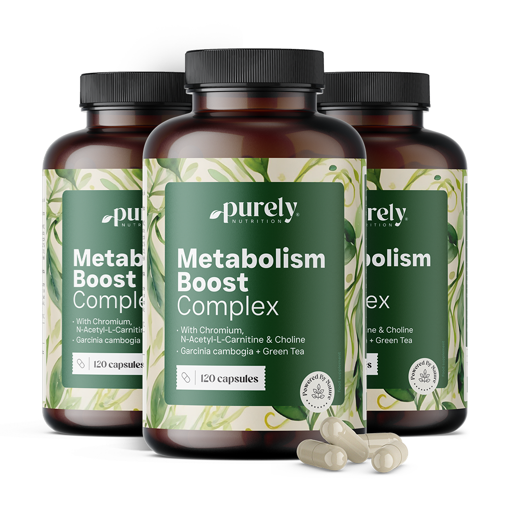 3x Metabolism Boost – Metabolismecomplex, totaal 360 capsules