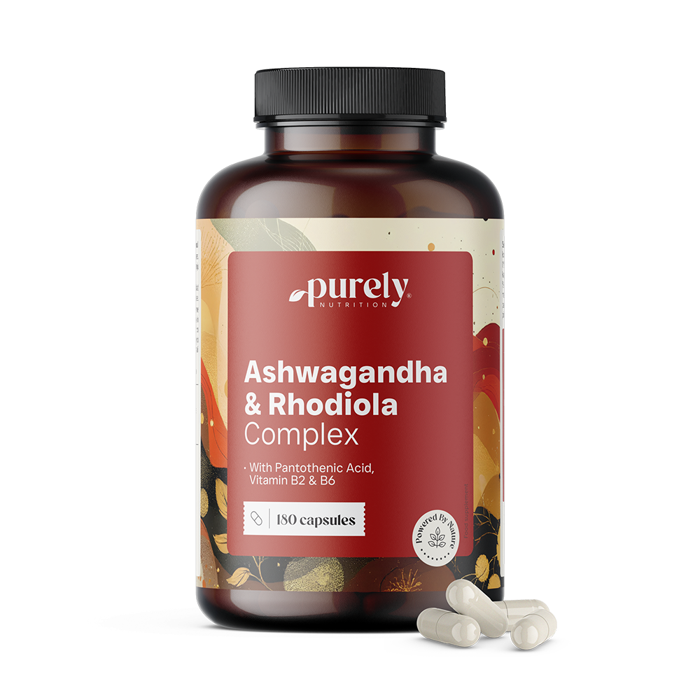 Ashwagandha en Rhodiola Rosea.