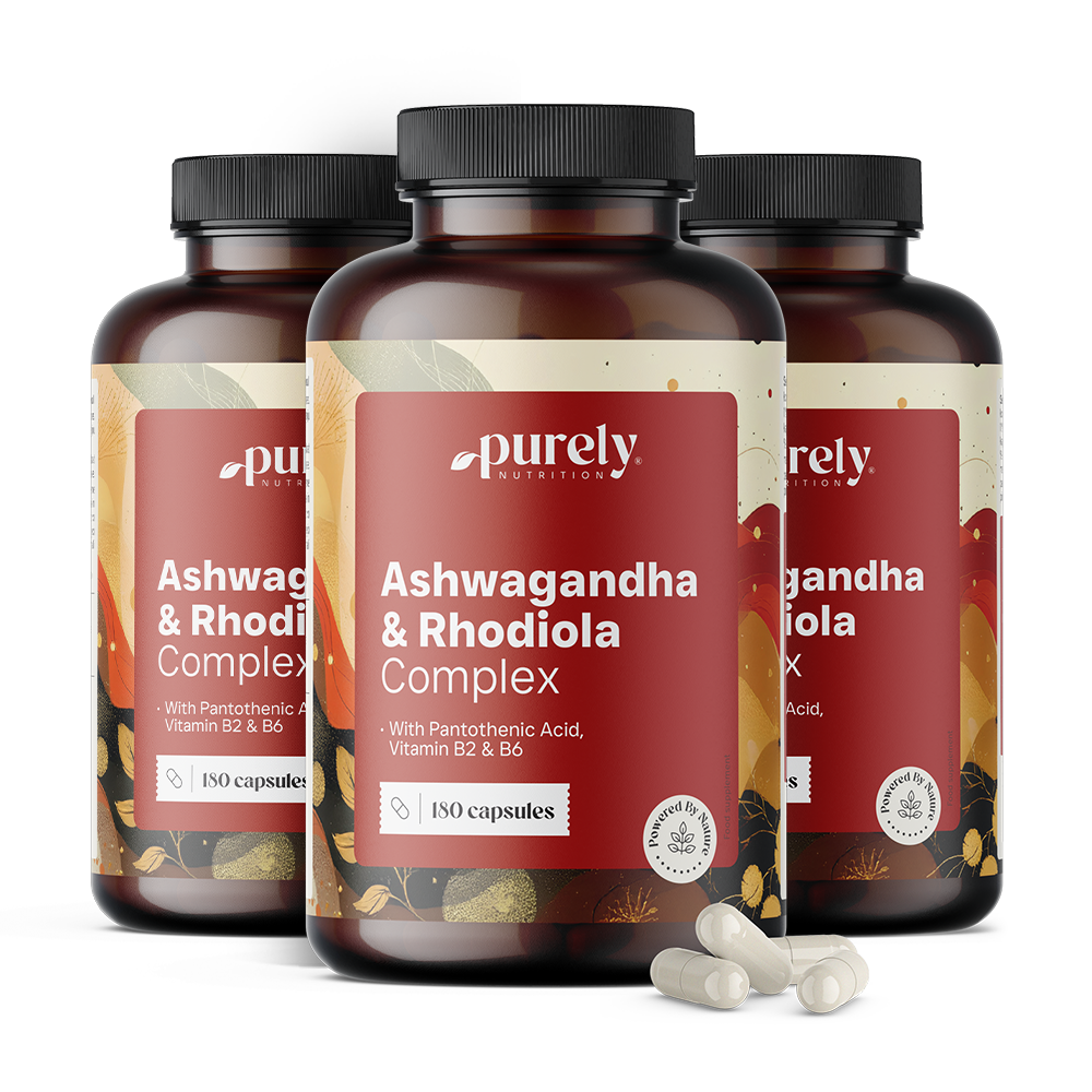 Ashwagandha en Rhodiola Rosea.