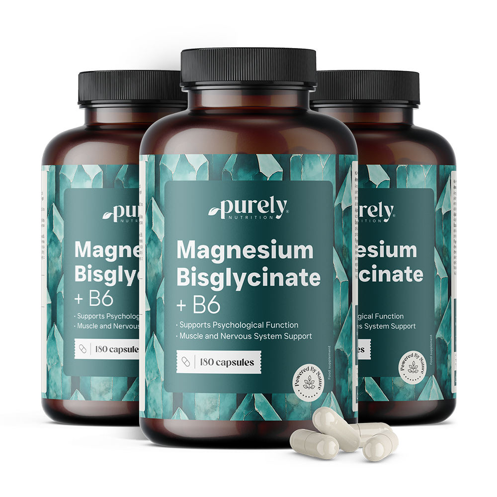 Magnesiumbisglycinaat met vitamine B6