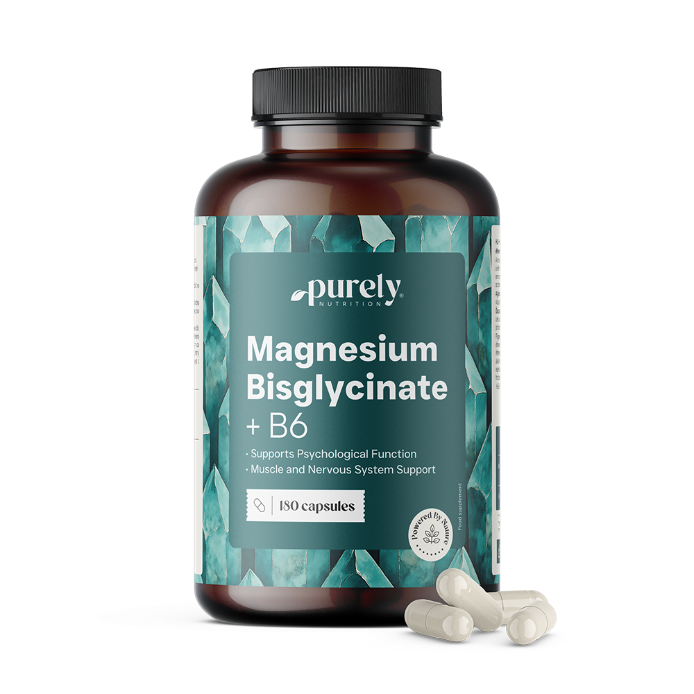 Magnesiumbisglycinaat met vitamine B6