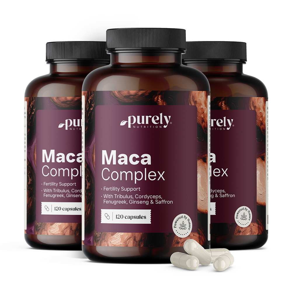 3x Maca-complex, totaal 360 capsules